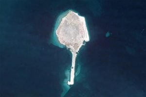 Dalma Island Abu Dhabi aerial view